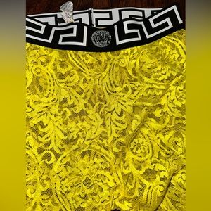 Versace lace leggings